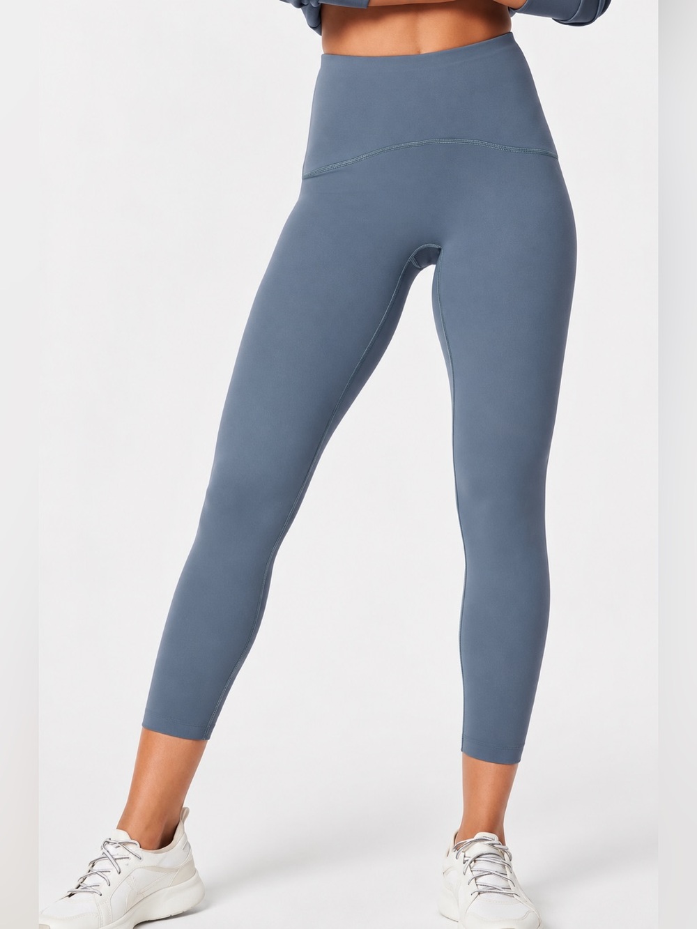 SPANXshape Booty Boost 7/8 Leggings Blue Size Medium